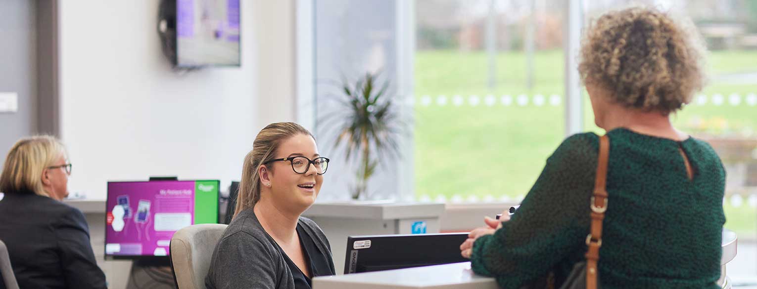 Our reception staff